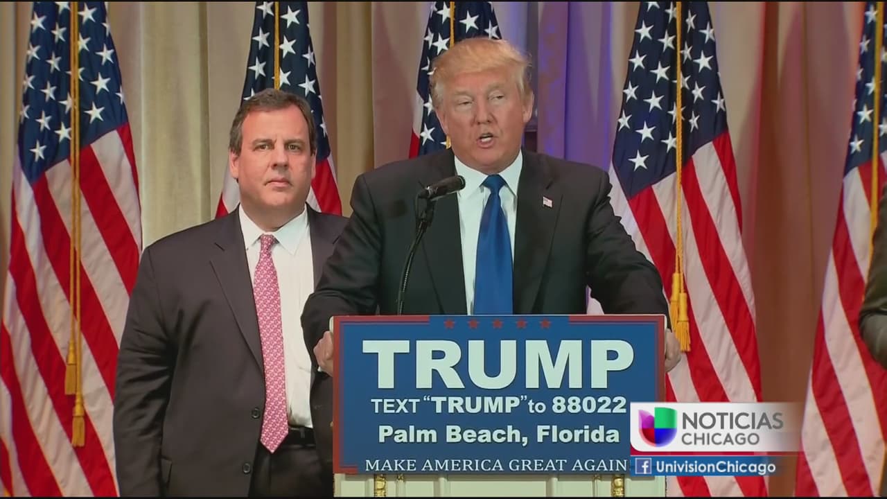 Organizan protesta contra la presencia de Trump en Chicago 