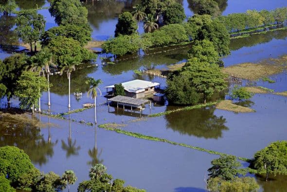 Pero no solo los huracanes han traído devastadores efectos. Las lluvias en muchos casos han resultado mortíferas. Al sureste del país, Veracruz y Tabasco son mirados por los especialistas como entidades en riesgo de desaparecer cubiertas bajo el agua de mantenerse el ritmo actual de los efectos del cambio climático.