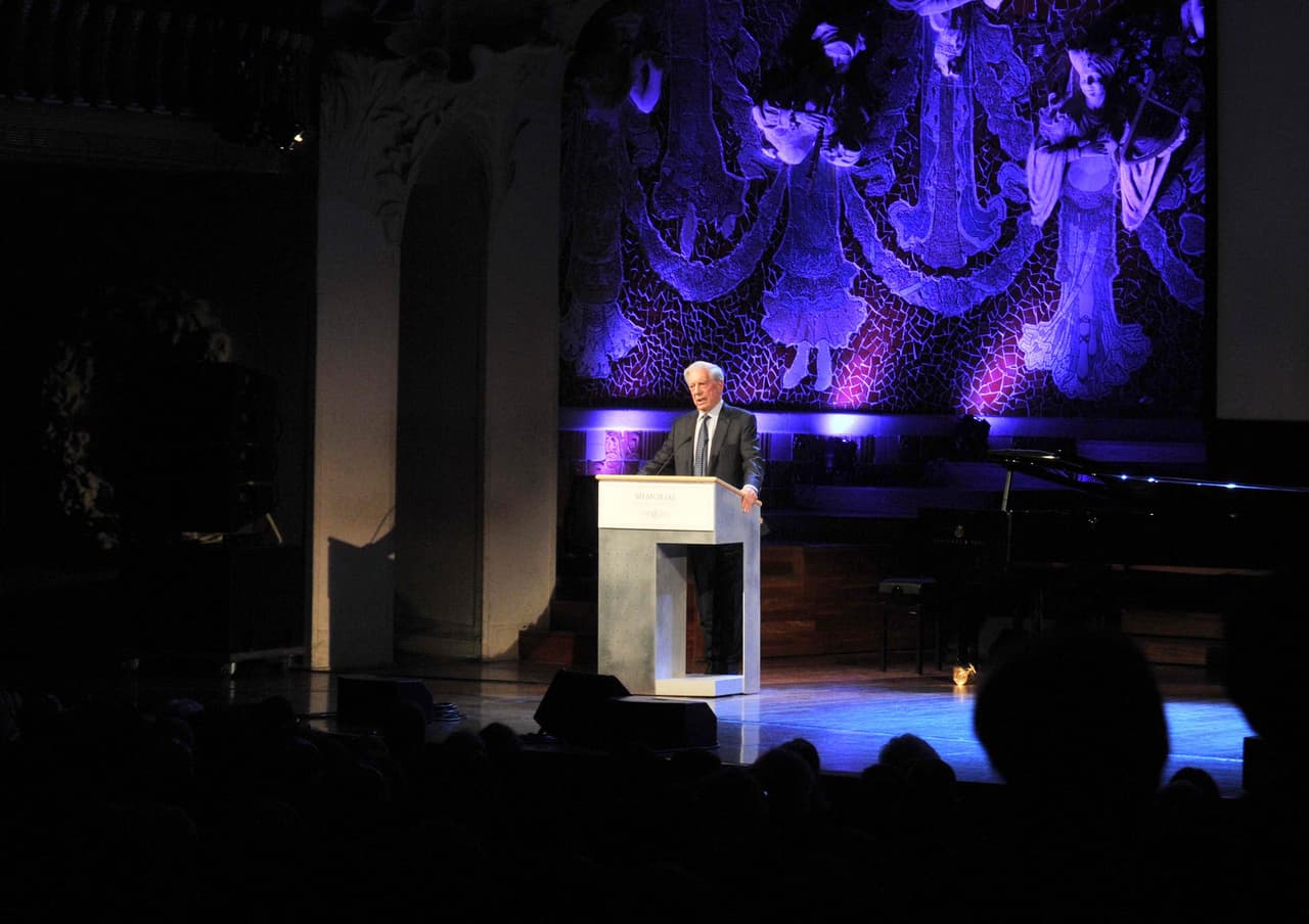 Y el escritor le dedicó unas conmovedoras palabras.