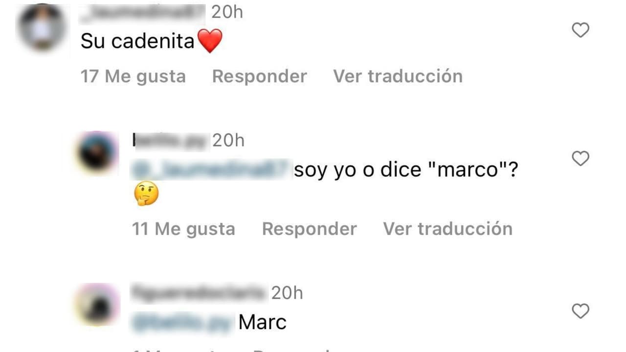 Algunos fans notaron el detalle de la cadena que Nadia Ferreira llevaba al cuello y hay quienes aseguran que se trata del nombre de su bebé.