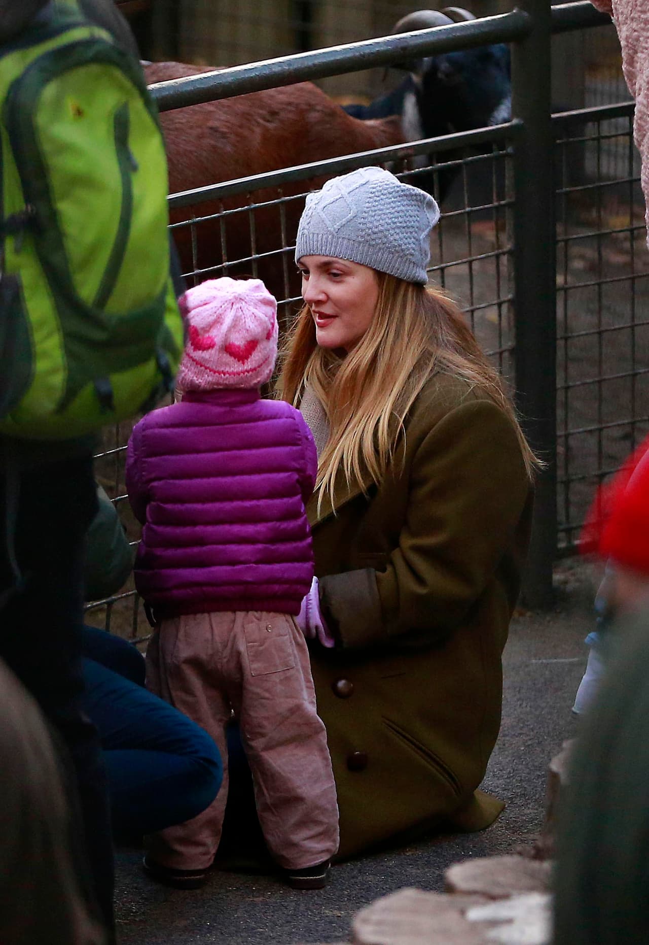Frankie no quería irse del zoo.
