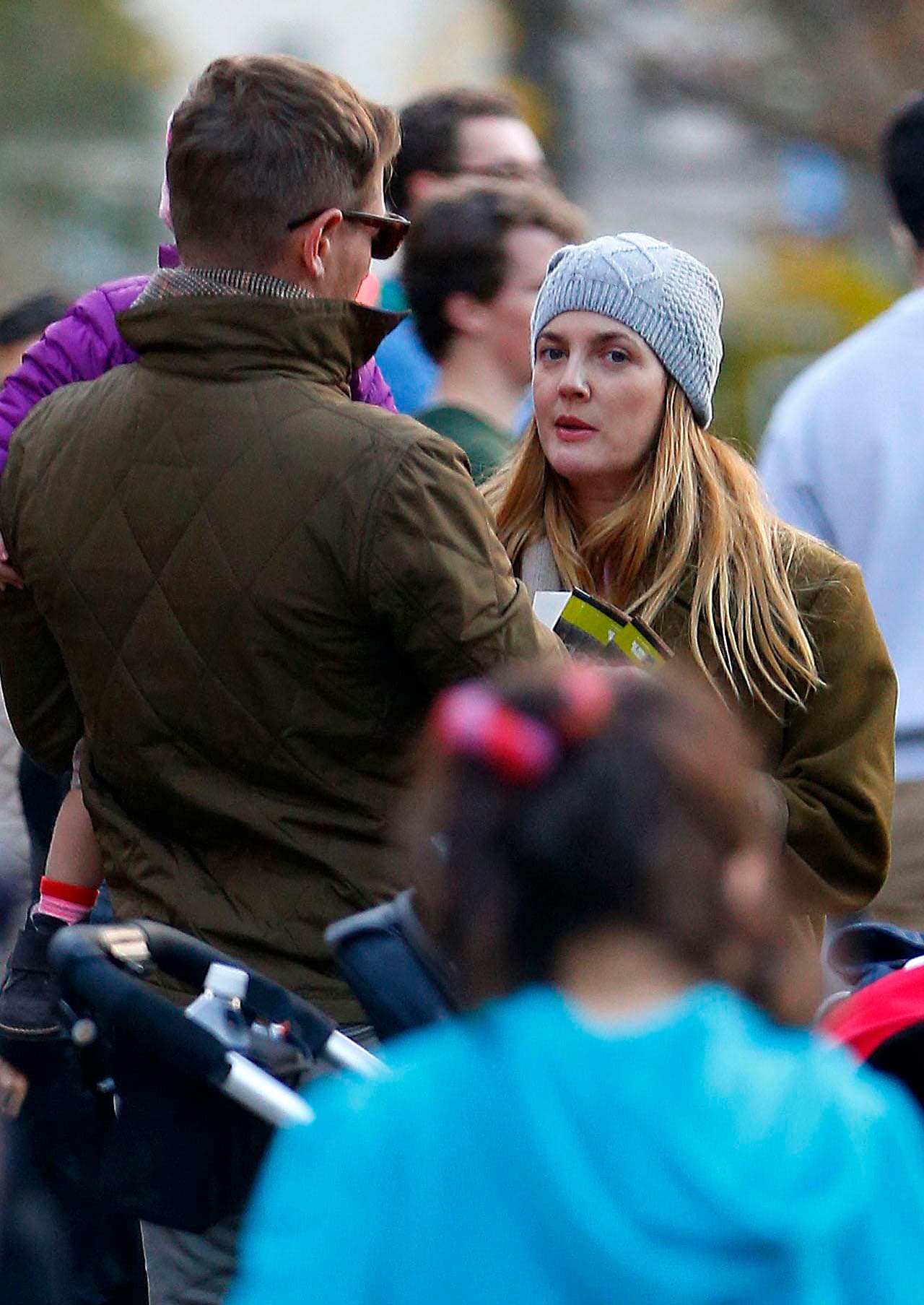 Drew Barrymore pasó un día inolvidable en familia.