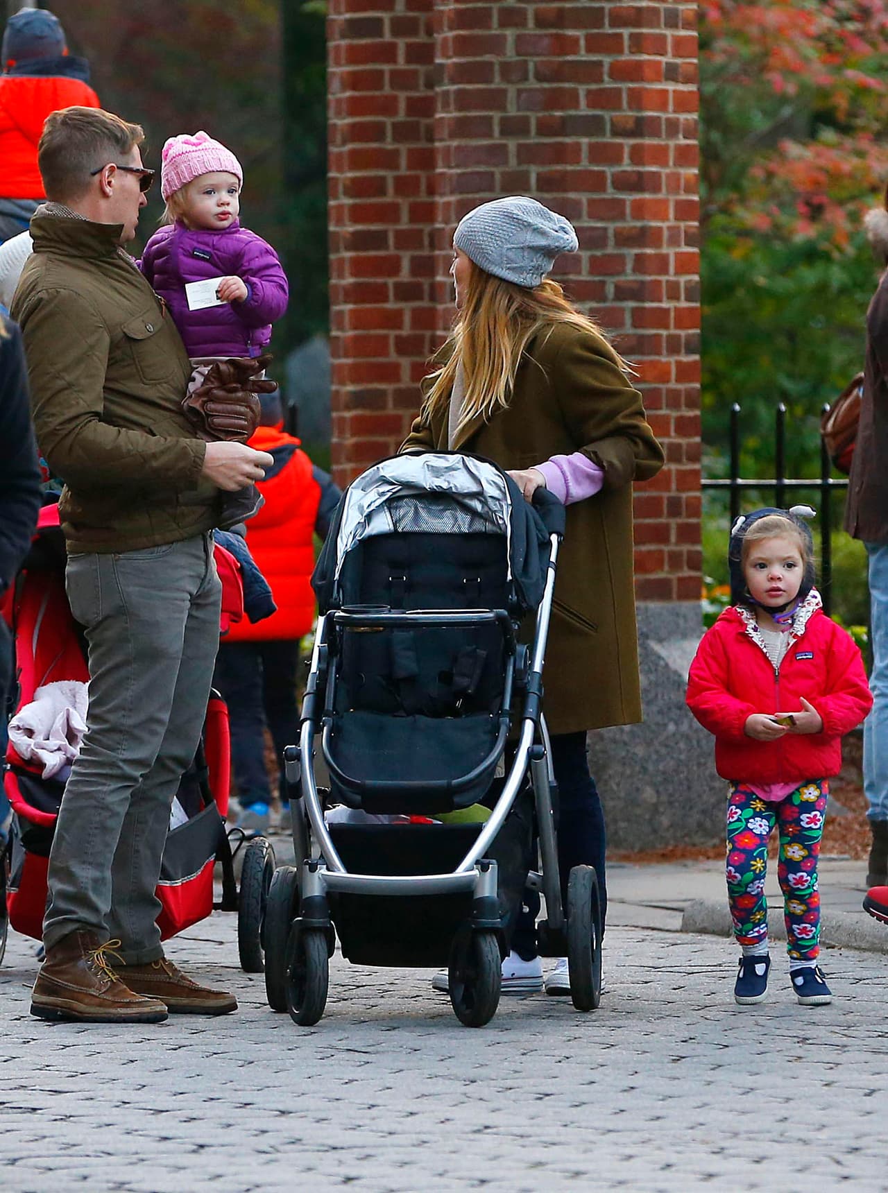 Junto a su esposo, Will Kopelman, visitó el zoológico de Nueva York.