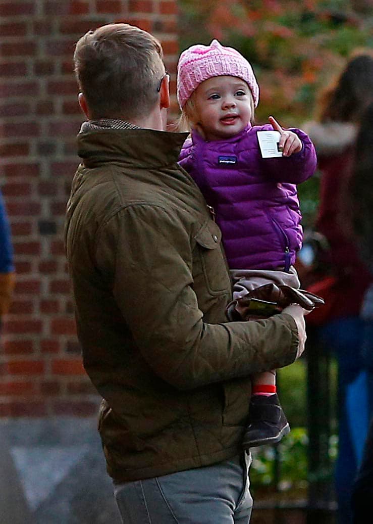 La más emocionada fue la pequeña Frankie.