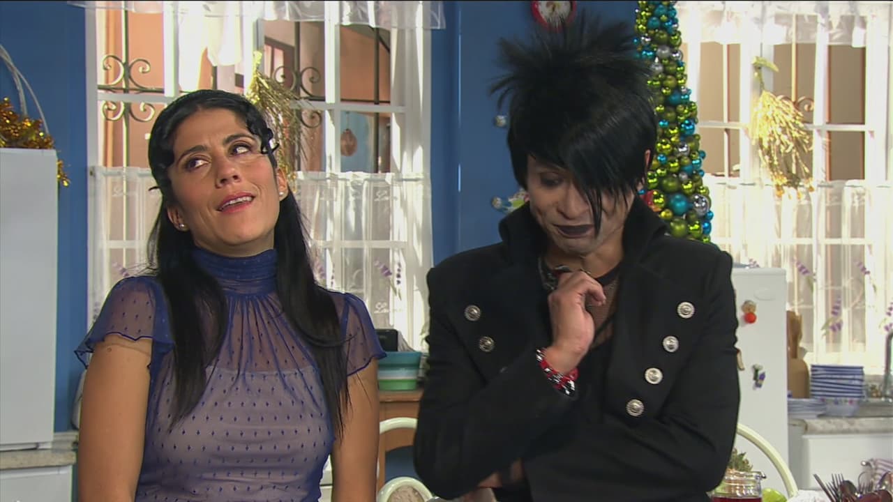 Ese look con onda muy dark está para morirse de miedo.