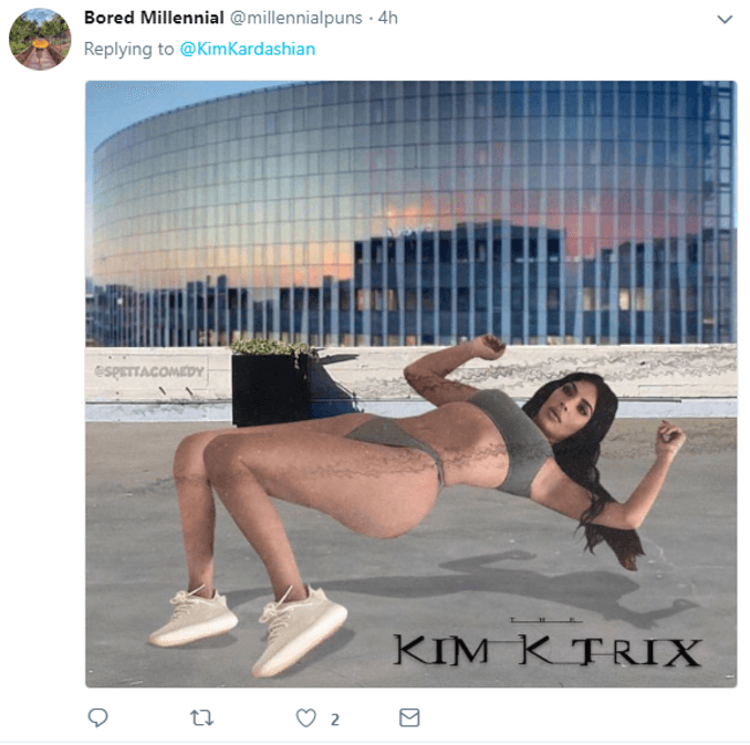 Así respondieron los seguidores de Kardashian.