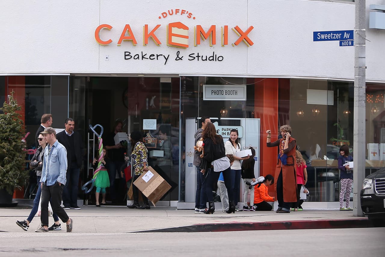 Y sus papis Jaz Z y Beyoncé le organizaron una fiesta en 'Cakemix', en Hollywood.