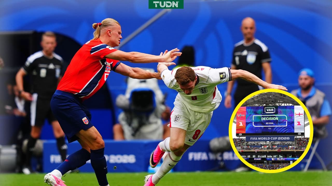 Se estrenó la nueva regla en el futbol mundial en pleno Noruega vs. Inglaterra