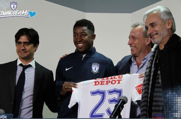 El nuevo refuerzo del Pachuca, Óscar Murillo, afirma que llega al 500 por ciento