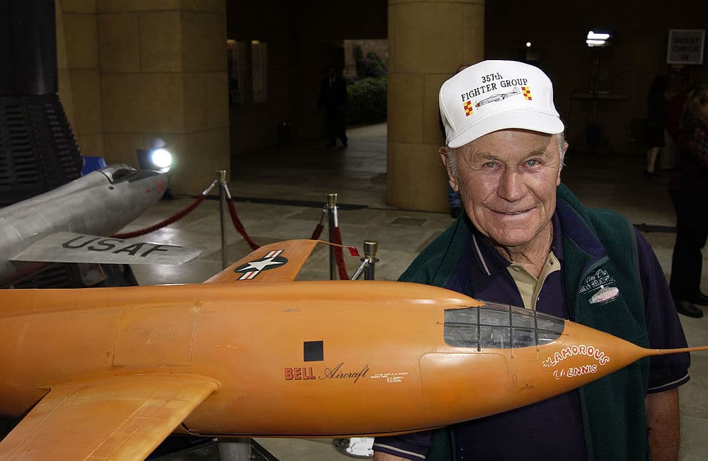 Muere el legendario piloto estadounidense Chuck Yeager, el primero que rompió la barrera del sonido