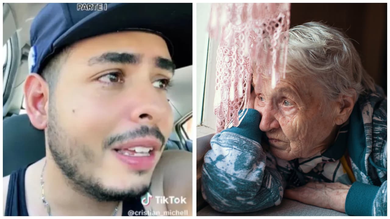 Conductor de Uber fue contratado para abandonar a abuelita en asilo: hace llorar a TikTok