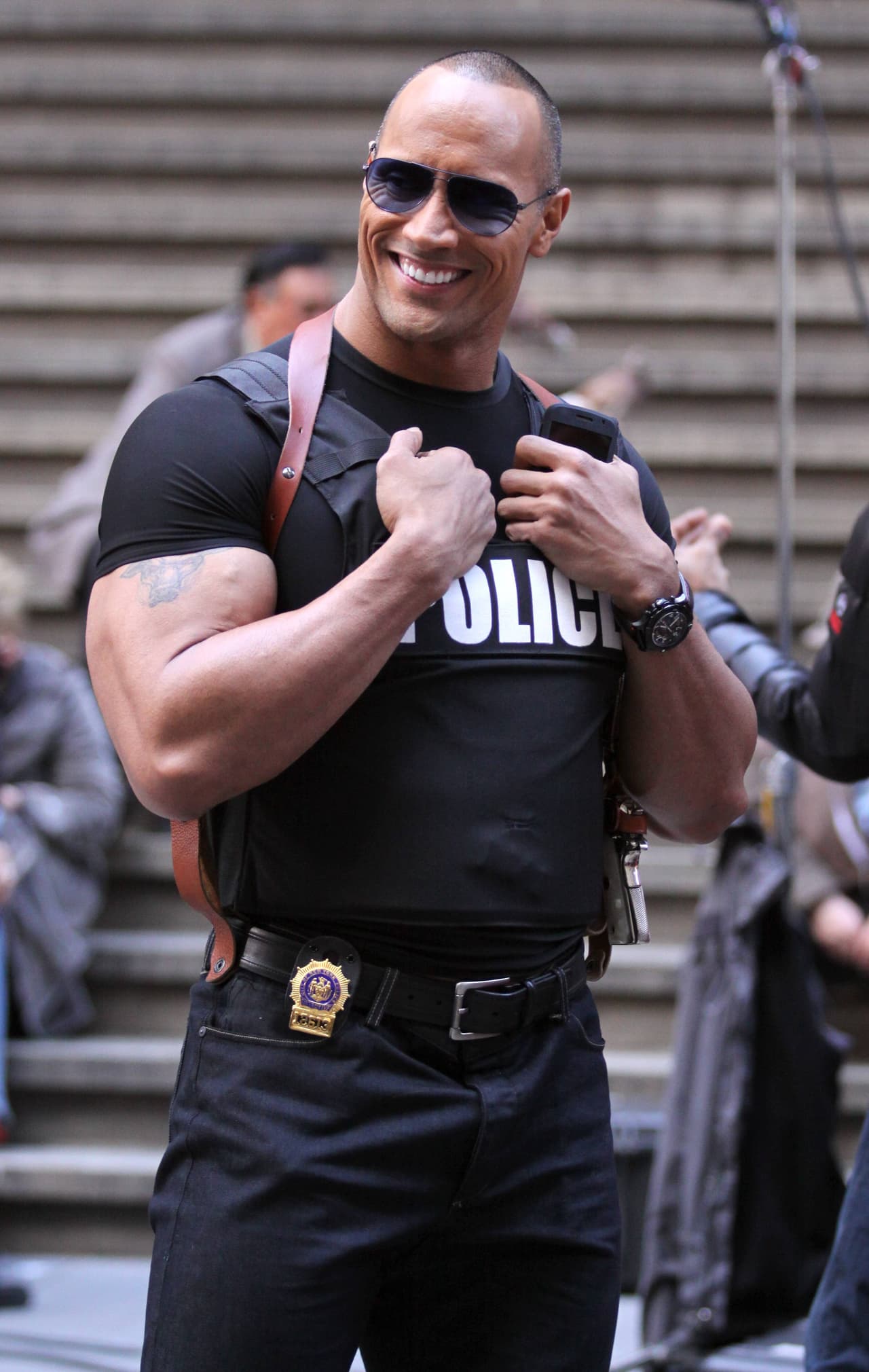 Es uno de los policías más sensuales.