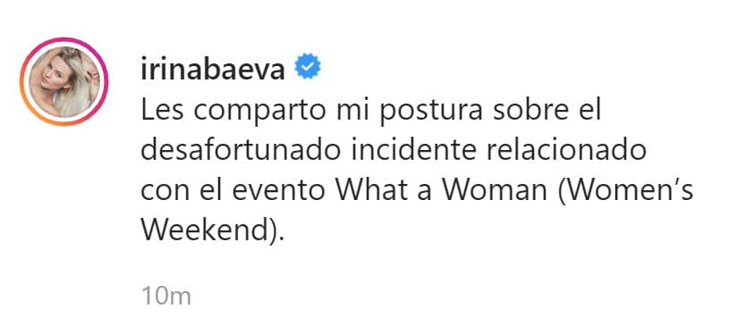 La actriz rusa de 27 años expuso su postura ante la decisión de los organizadores del evento y especificó que 
<b>no está de acuerdo</b>.