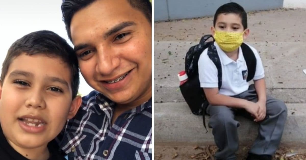 ¿Qué tan despistado eres? Tío se hizo viral por llevar a su sobrino a clases un sábado