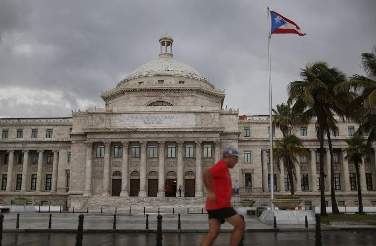 Puerto Rico's Capitol building.