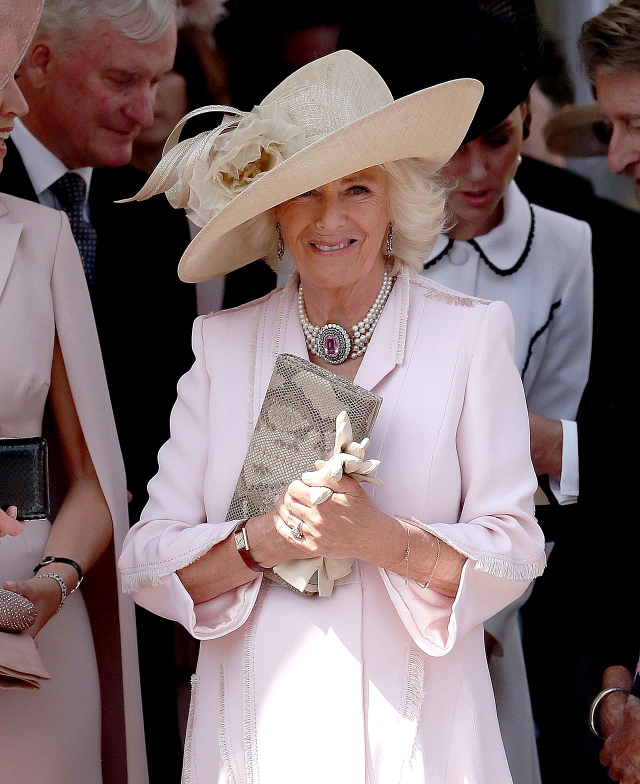 Detalle del look de Camilla