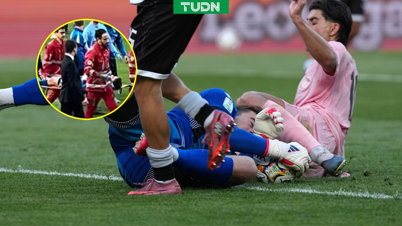 Jonathan Klinsmann sufre fractura cervical al chocar con un rival