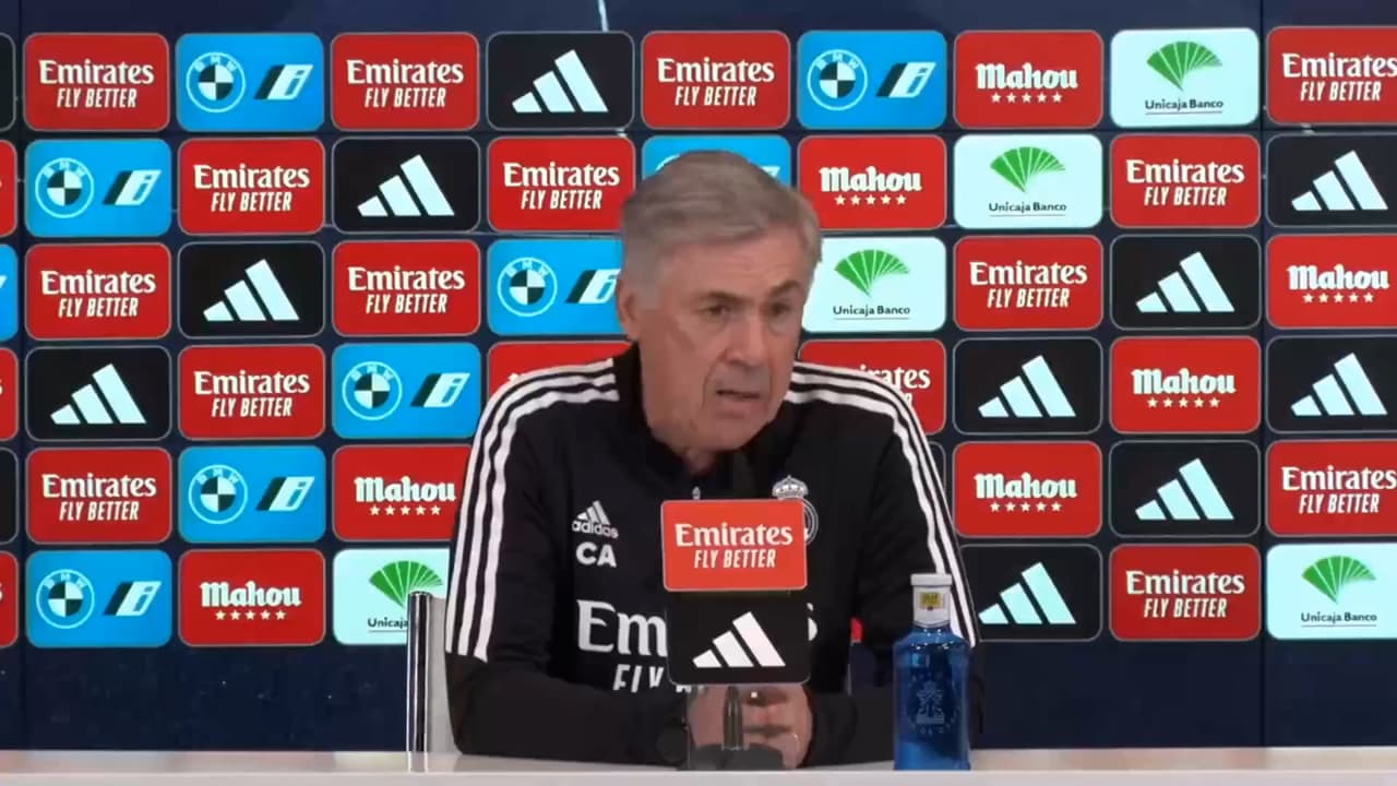Ancelotti mostrará un Real Madrid “fresco y con energía”, pero sin Benzema
