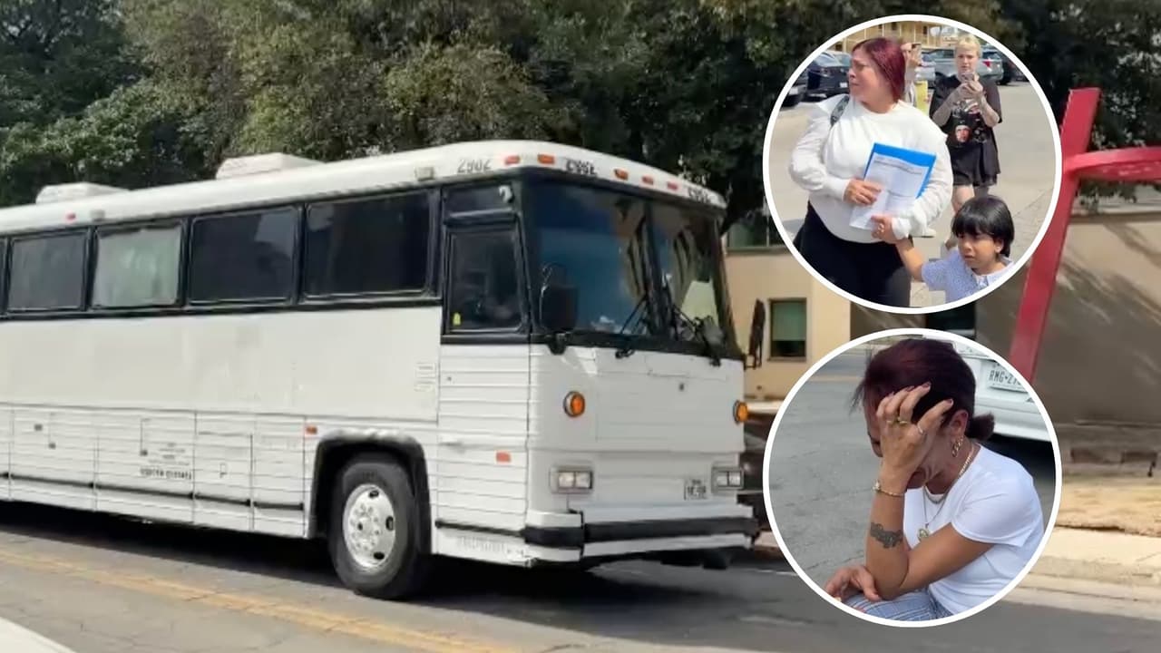 “Ya lo montaron en la guagua”: Madre de cubano arrestado por ICE afuera de una corte