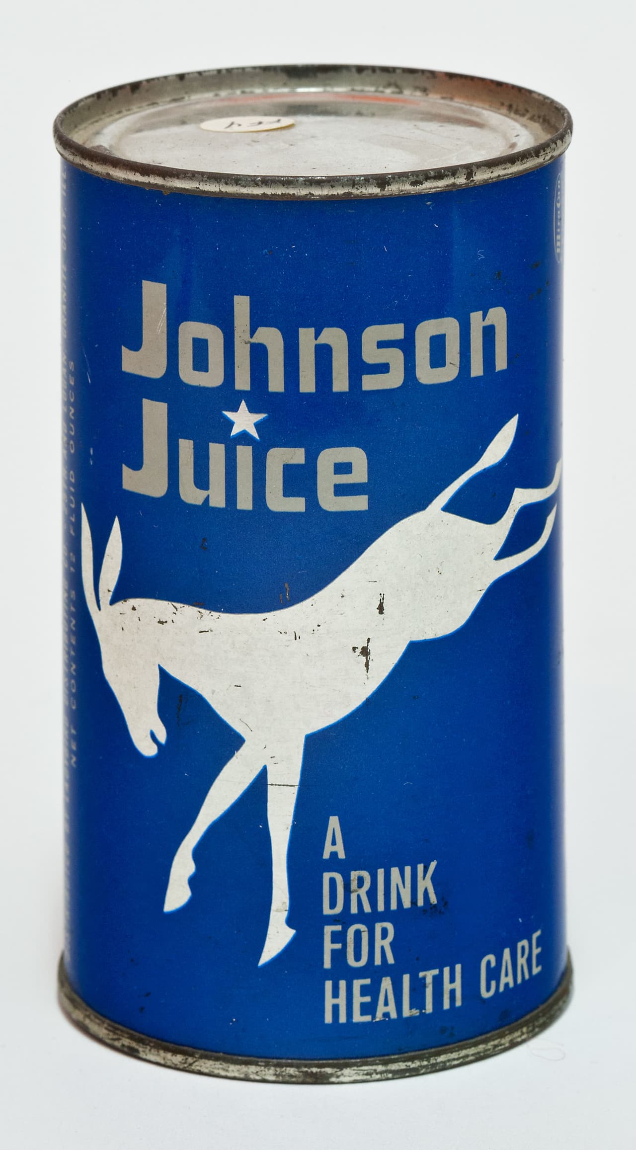 Una bebida de la campaña de Lyndon Johnson en 1964.