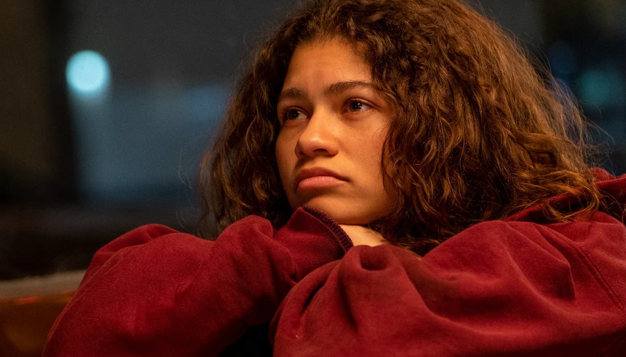 Zendaya como Rue en 'Euphoria'