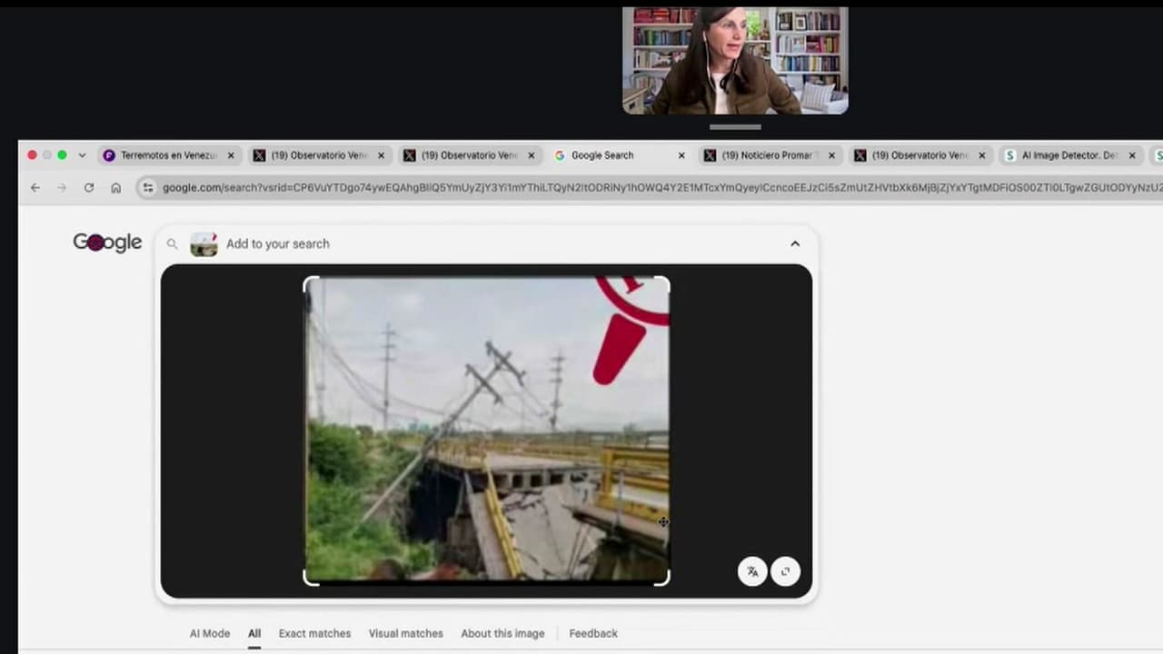 ¿Cómo identificar los videos falsos que circulan en redes sociales sobre los terremotos en Venezuela?