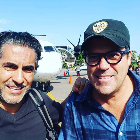 Así empezaron su semana Raúl y "El Burro".