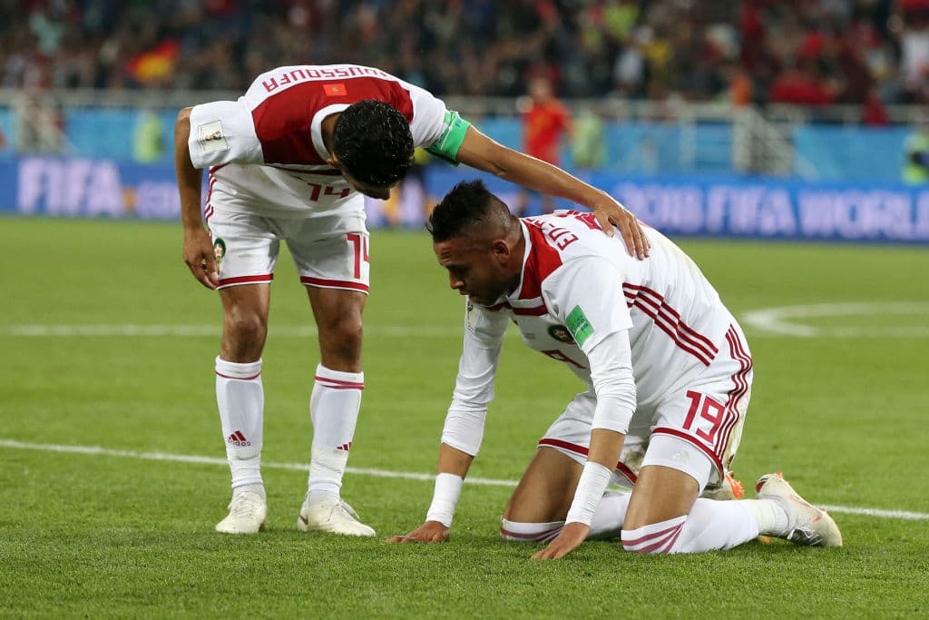 La sorpresa llegó cuando En-Nesyri puso el 2-1 de cabezazo a favor de Marruecos al minuto 36 del segundo tiempo.