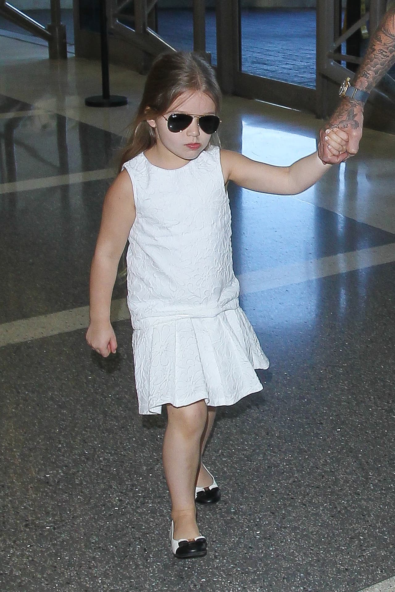 Harper no le copia el look a su famosa y estilosa mamá.