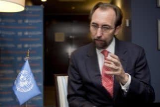 Zeid Ra'ad Al Hussein, comisionado de la ONU para los derechos humanos