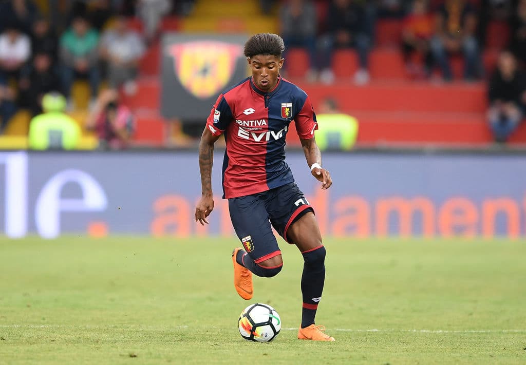 El colombo-italiano Eddy Salcedo fue fichado por Inter de Milán luego de que, con 16 años, cumpliera una destacada campaña con el Genova en la Serie A de Italia.