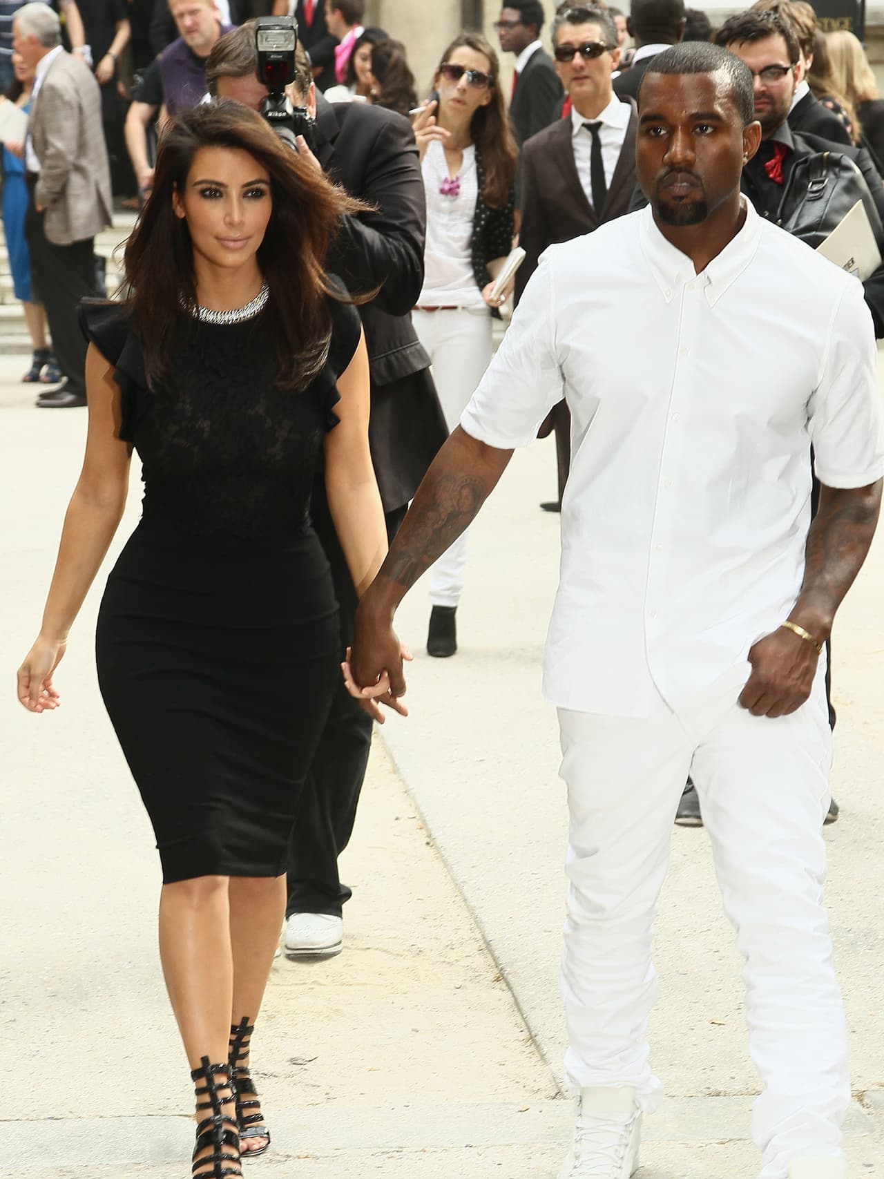 Kim Kardashian y Kanye West son una de las parejas más mediáticas de Hollywood.