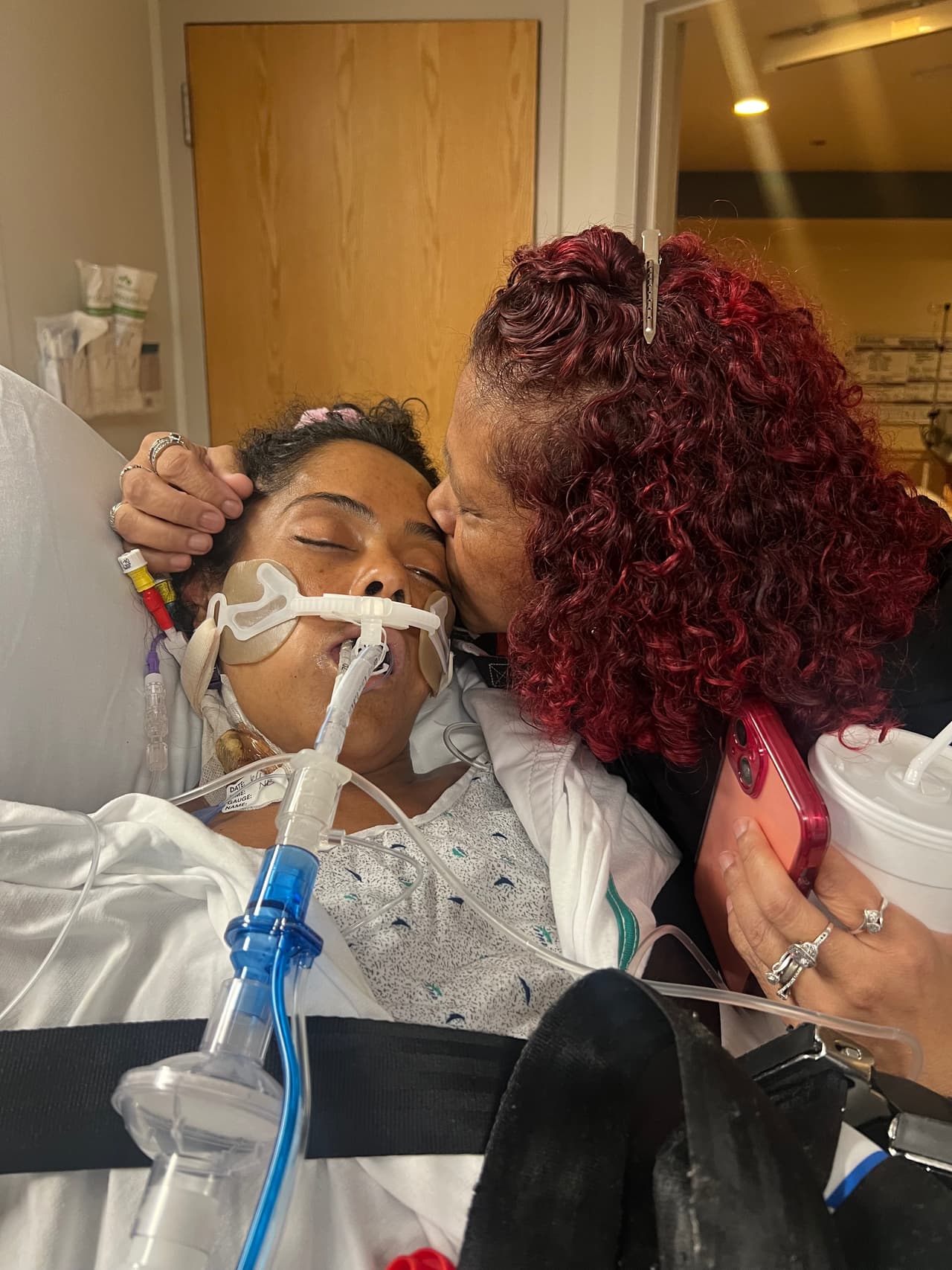 Durante varios días luchó por su vida.