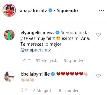 La ex reina de Nuestra Belleza Latina se distingue por su simpatía, entusiasmo y belleza. A través de los años se ha ganado el corazón de muchos compañeros como la periodista Elyangelica González y Millie Morales, su maquillista, quienes no tardaron en enviarle buenos deseos.