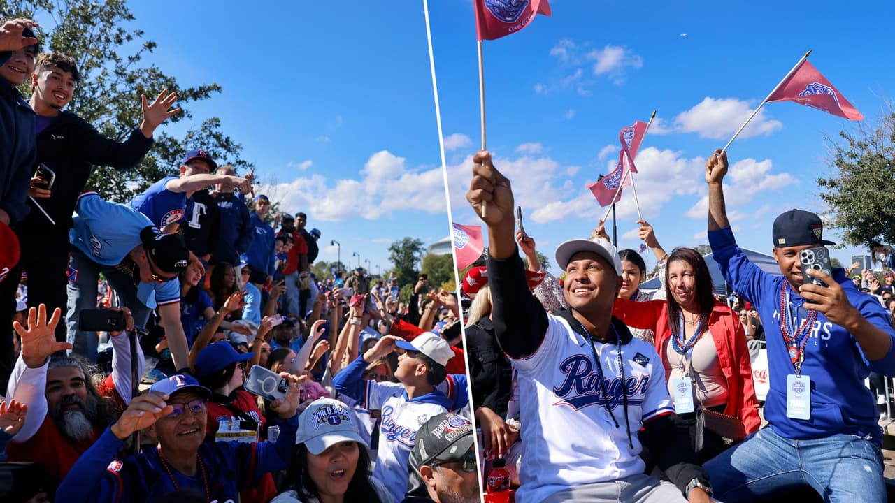 El día histórico que Dallas – Fort Worth se paralizó para celebrar a los Texas Rangers
