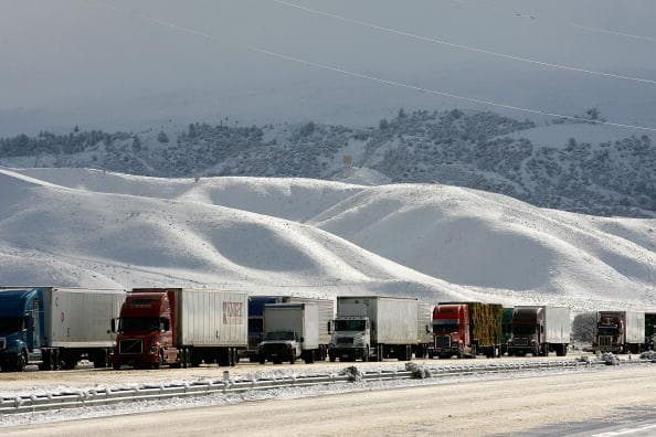 Un panorama muy parecido a las condiciones invernales del pasado diciembre.
<br>
<br>(Foto de archivo - diciembre 2018) 
<br>