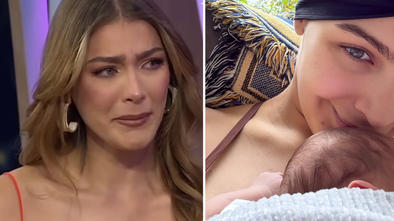 Migbelis Castellanos sufre dolorosa pérdida a días de haber dado a luz: “Me acobijaste en tus brazos”