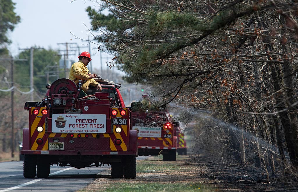 El Servicio Forestal del estado reporta que el incendio se encuentra contenido en un 50%, mientras continúan los esfuerzos de extinción.