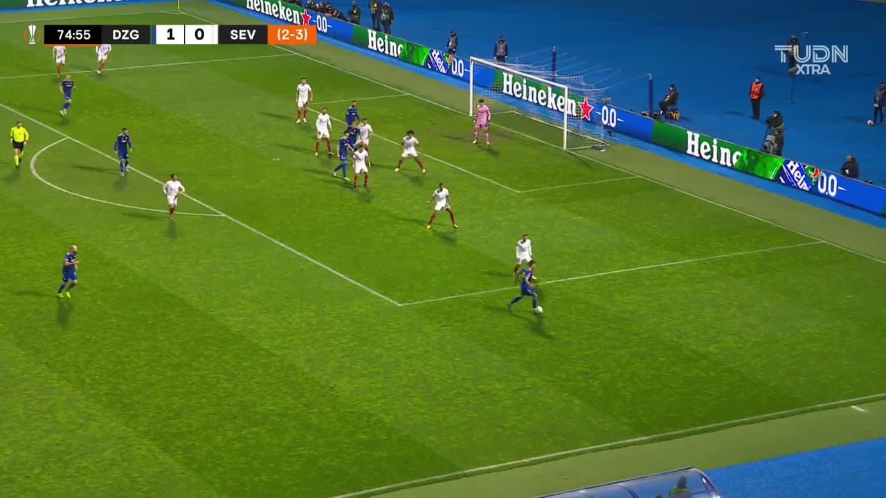 ¡TIRO ATAJADO! disparo por Luka Menalo.