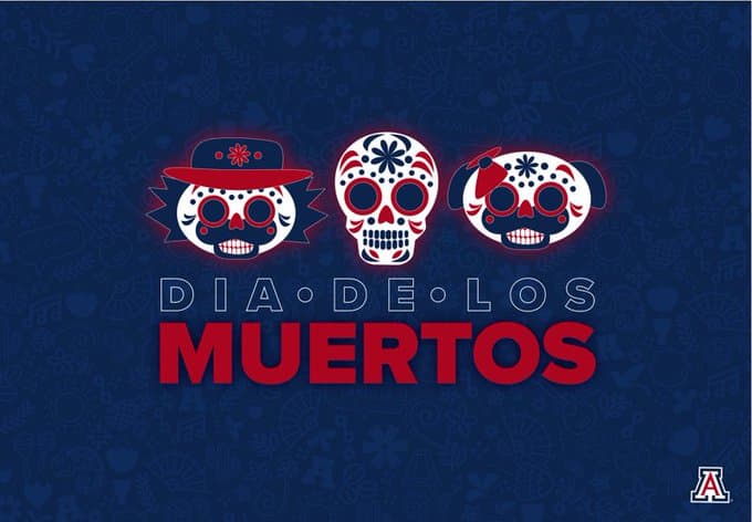 Equipos de diversos deportes, desearon feliz Día de Muertos, tradición mexicana que le ha dado la vuelta al mundo.
