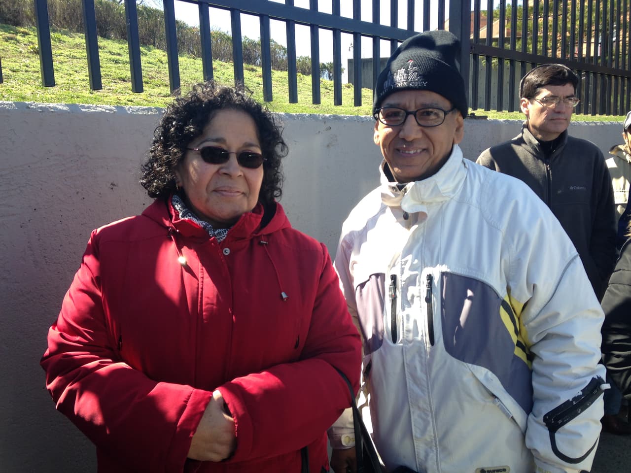 Alida Zavala y Juan Carlos Valderrama acudieron a votar.