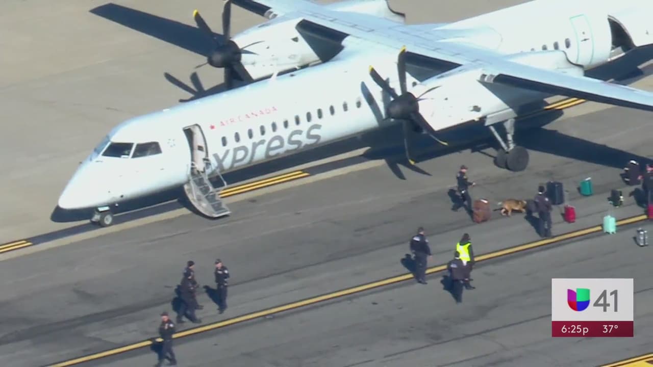 Alarma en aeropuerto de Newark tras amenaza contra vuelo de Air Canadá