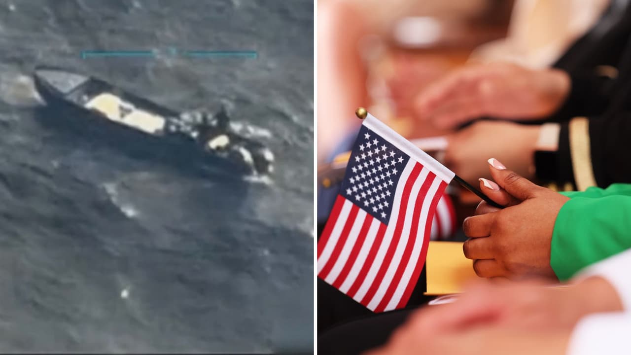 EEUU ataca barcos venezolanos y cambios en el examen de ciudadanía: videos destacados de la semana
