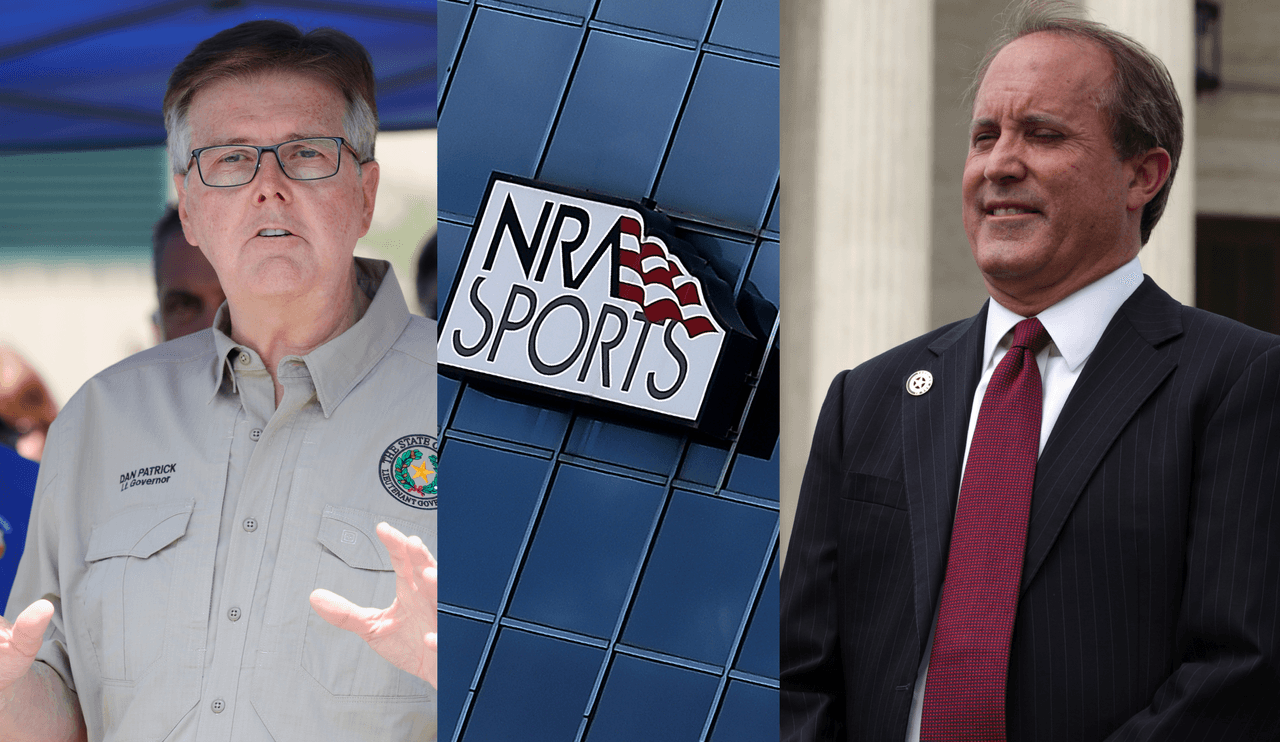 El fiscal y vicegobernador de Texas apoyan que la NRA se mude al estado, como sugirió Trump
