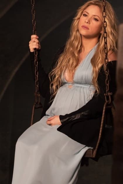 A pesar de su tremenda pancita, la artista no paró de trabajar ni en las últimas semanas de gestación. Sesiones de fotos, entrevistas, videos y más... la cantante trabajó hasta el último día.