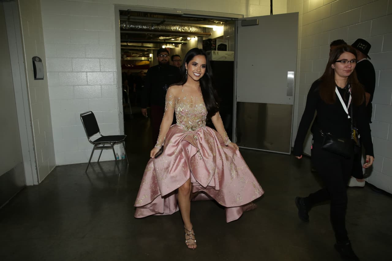 Becky G y Rubí Ibarra usaron casi el mismo vestido.