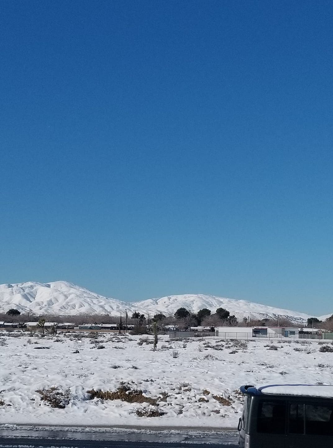 Palmdale en una imagen copartida por Xiomara García.