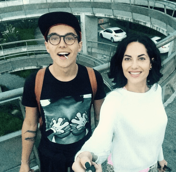 A través de sus redes sociales, la actriz originaria de Uruguay, ha compartido imágenes donde aparece al lado de su retoño.