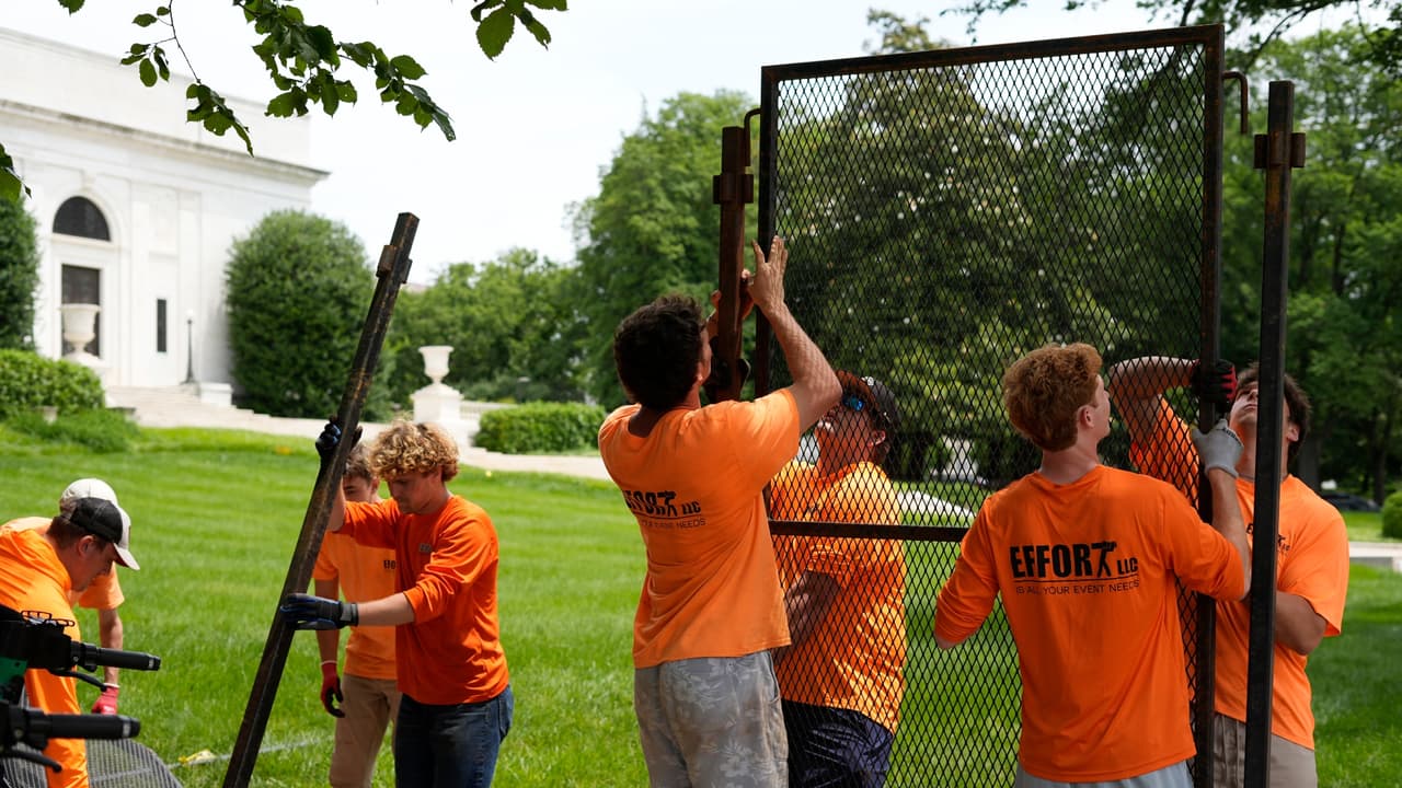 Protestas en Washington: “No Kings Day” desafía desfile militar de Trump