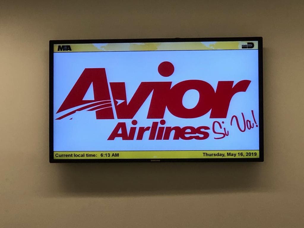 Desde la madrugada los pasajeros llegaron angustiados y llenos de incertidumbre luego que Avior, la única aerolínea que estaba viajando sin escala a Venezuela, canceló el vuelo que debía salir en la mañana del jueves.